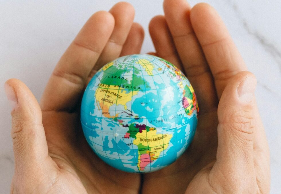 Globe representing cross-cultural learning